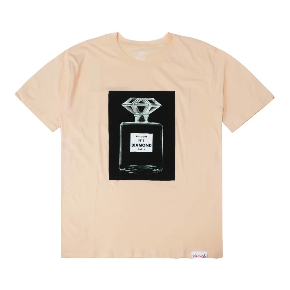 Diamond Supply Co. Men's Parfum Tee T-Shirt - Peach